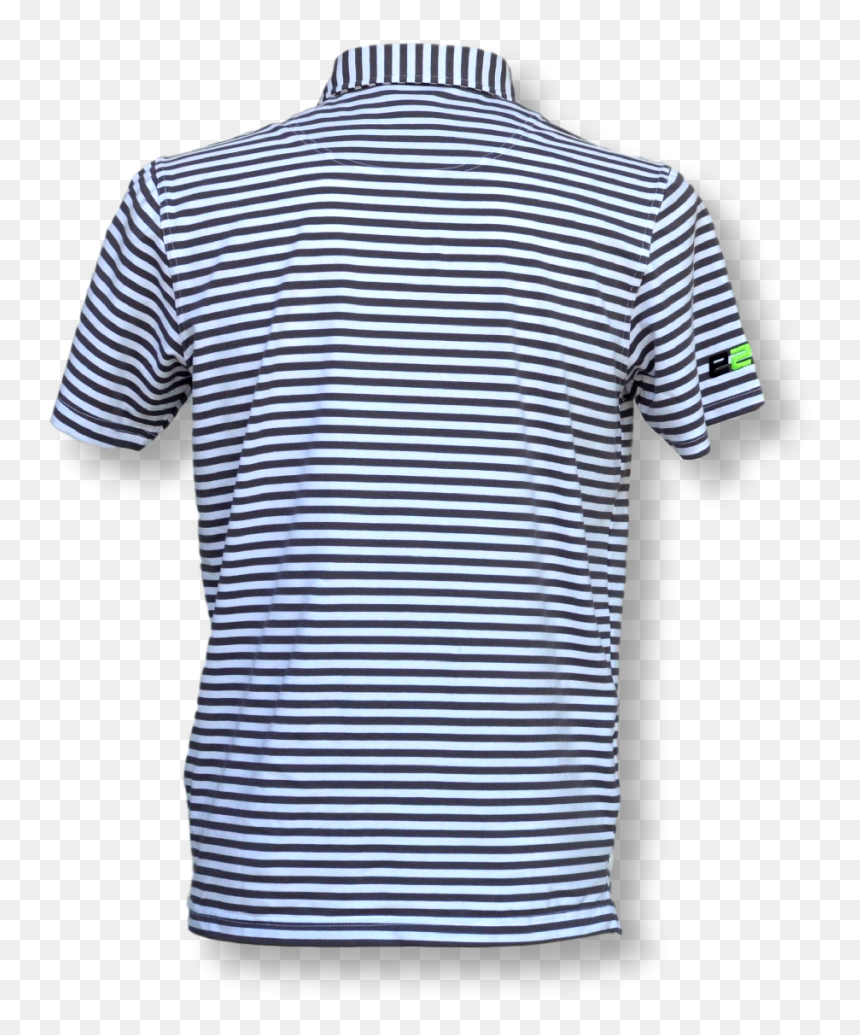 Polo De Hombre Gris Y Blanco Rayas - T-shirt, HD Png Download - rayas png