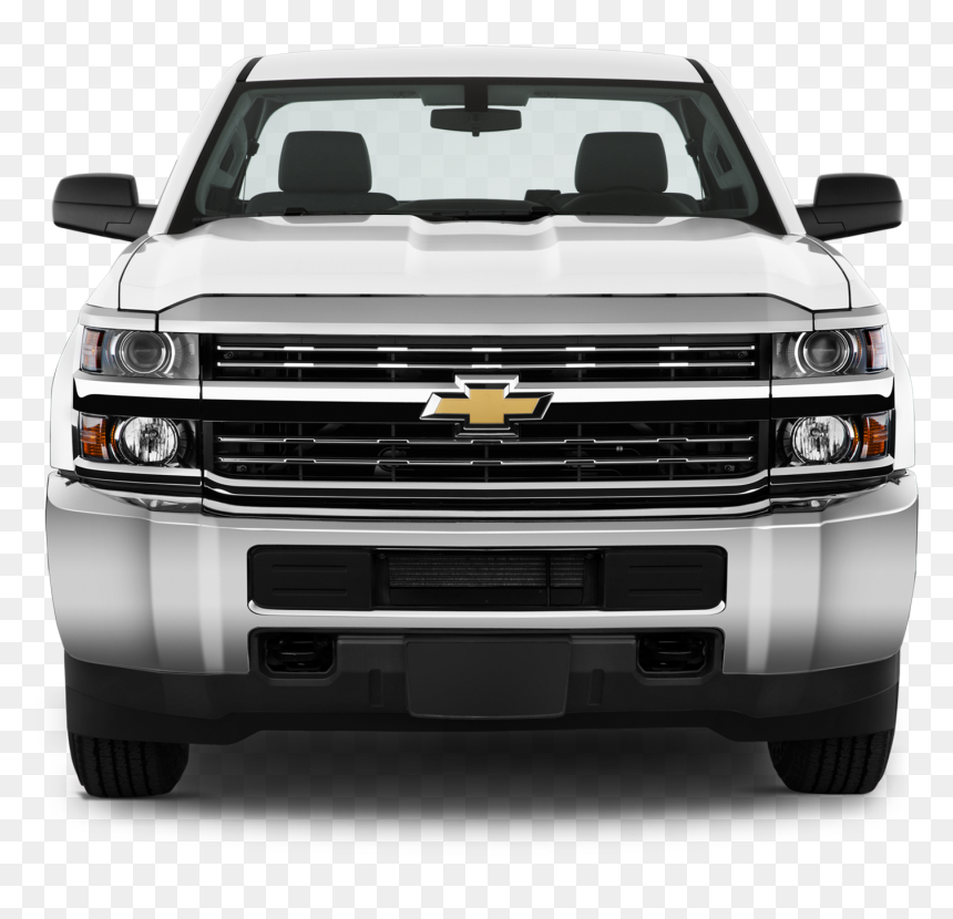 2015 Chevy Silverado 2500 Front, HD Png Download - chevy truck png
