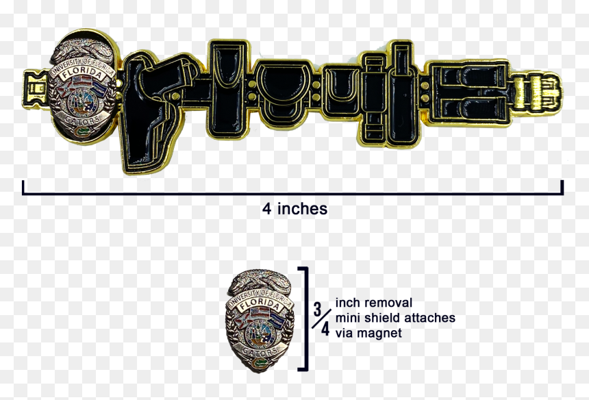 Lapd Duty Belt, HD Png Download - university of florida png