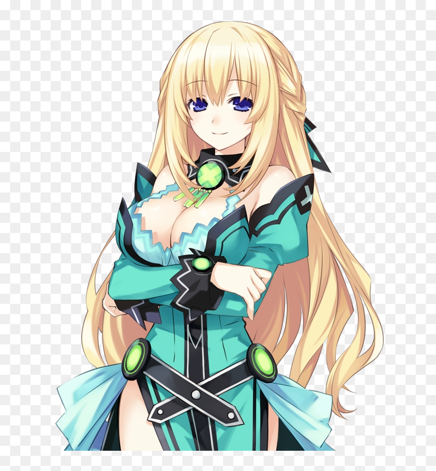 High Quality Vert Hyperdimension Neptunia Blank Meme - Vert Hyperdimension Neptunia, HD Png Download - hyperdimension neptunia png