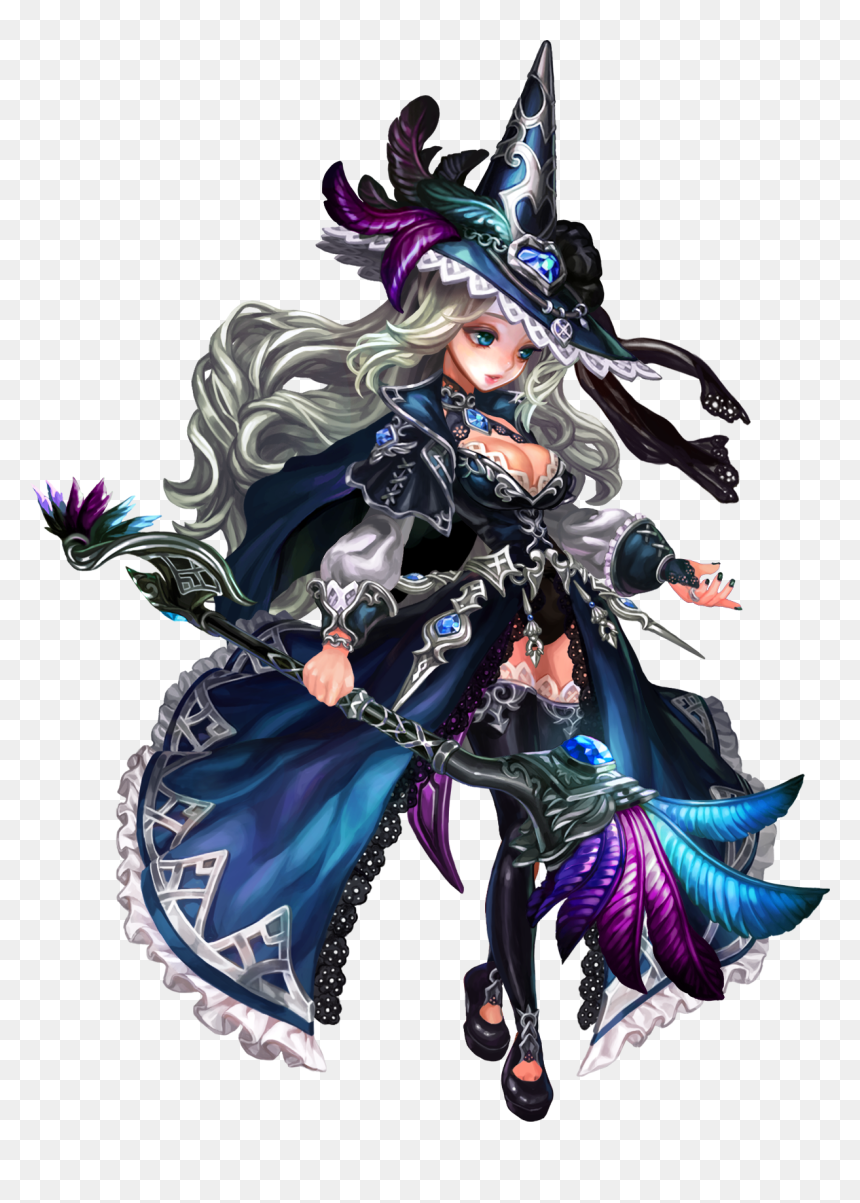 Dragon Blaze Characters, HD Png Download - mage png