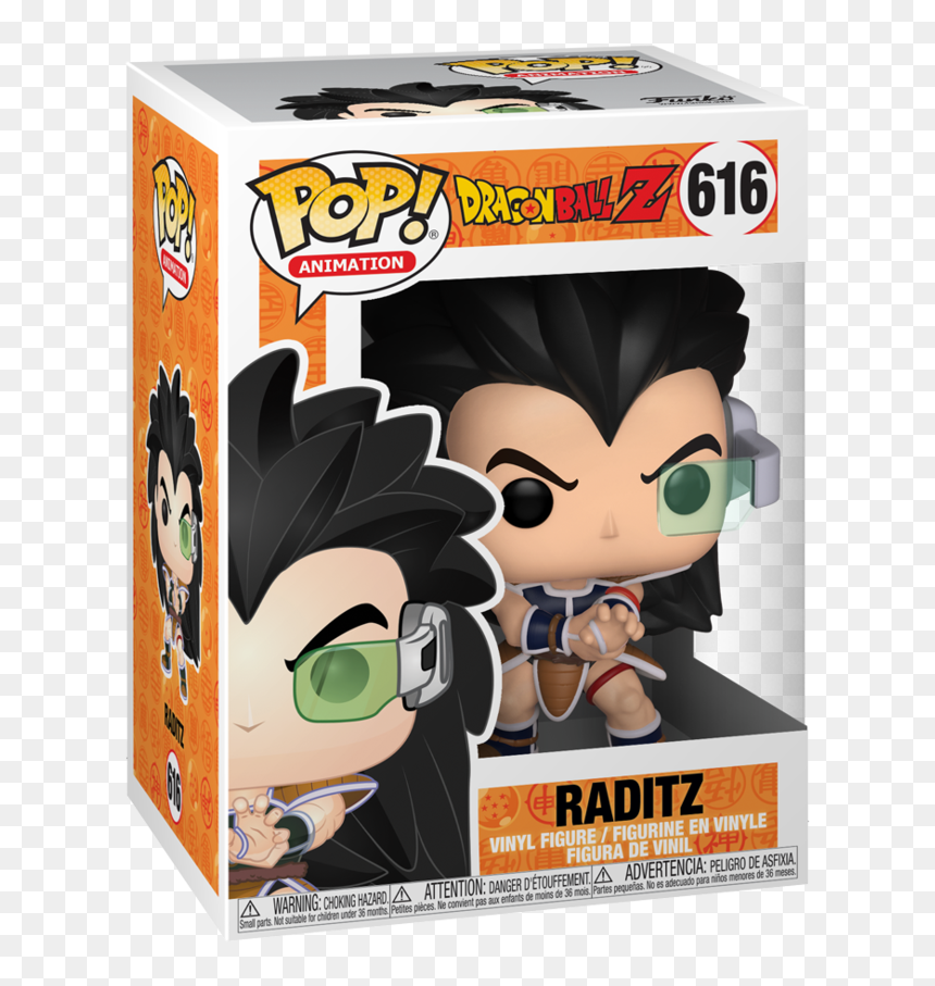 Dragon Ball Funko Pops, HD Png Download - raditz png