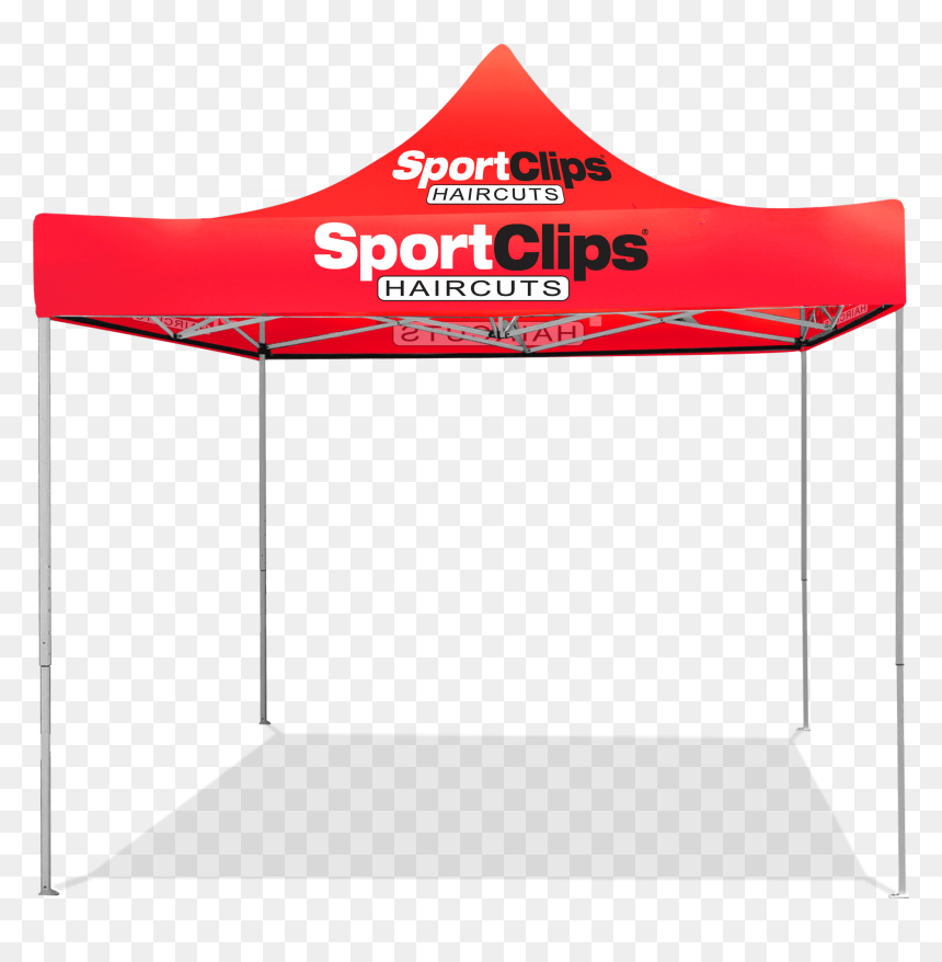Pop Up Tent Sportclips Red Nowalls - Canopy, HD Png Download - clips png