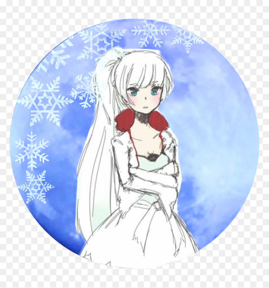 #weiss #weissschnee #rwby #snow
 #freetoedit - Cartoon, HD Png Download - weiss schnee png