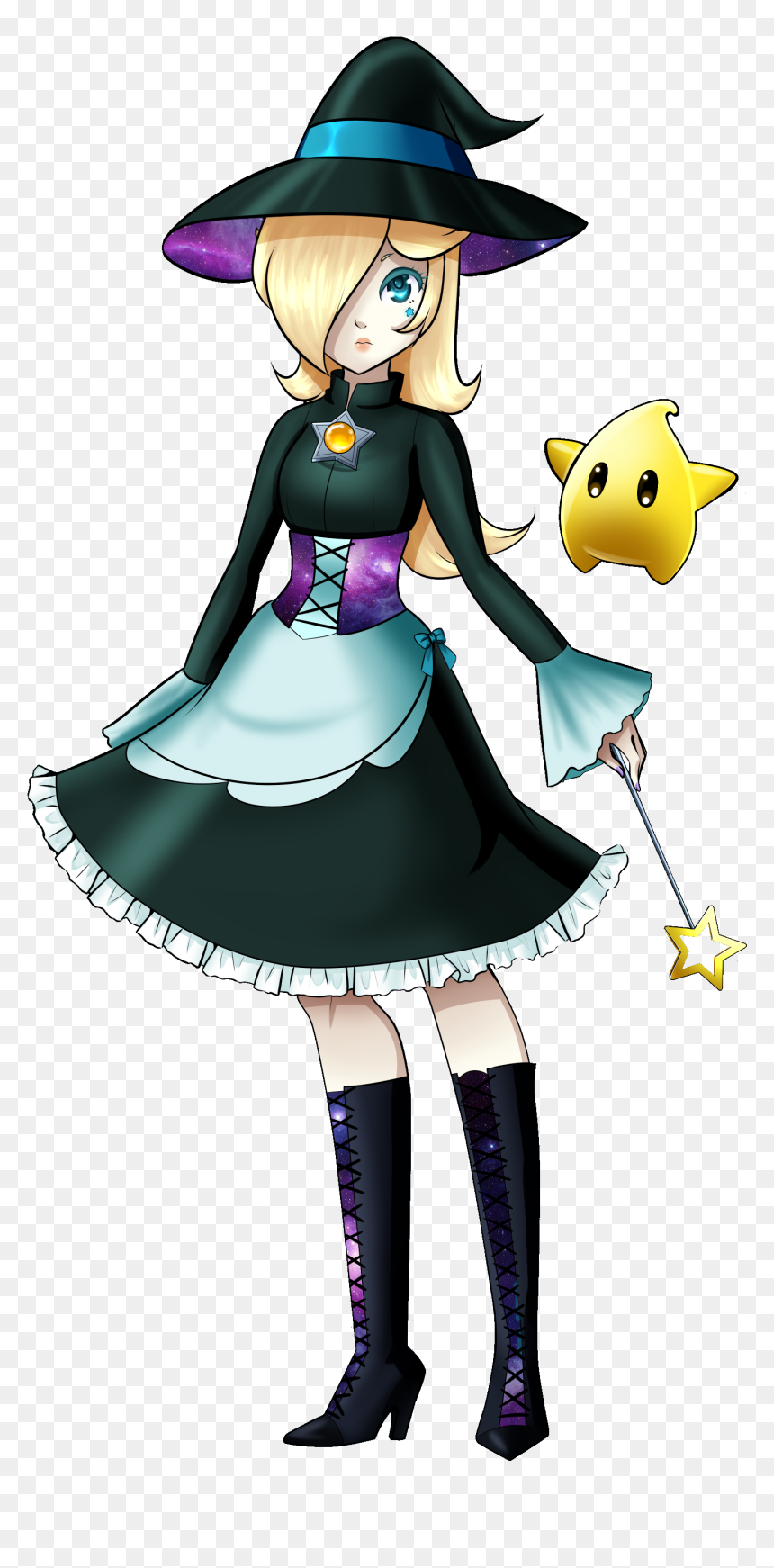 Rosalina And Luma - Princess Rosalina Halloween, HD Png Download - rosalina png