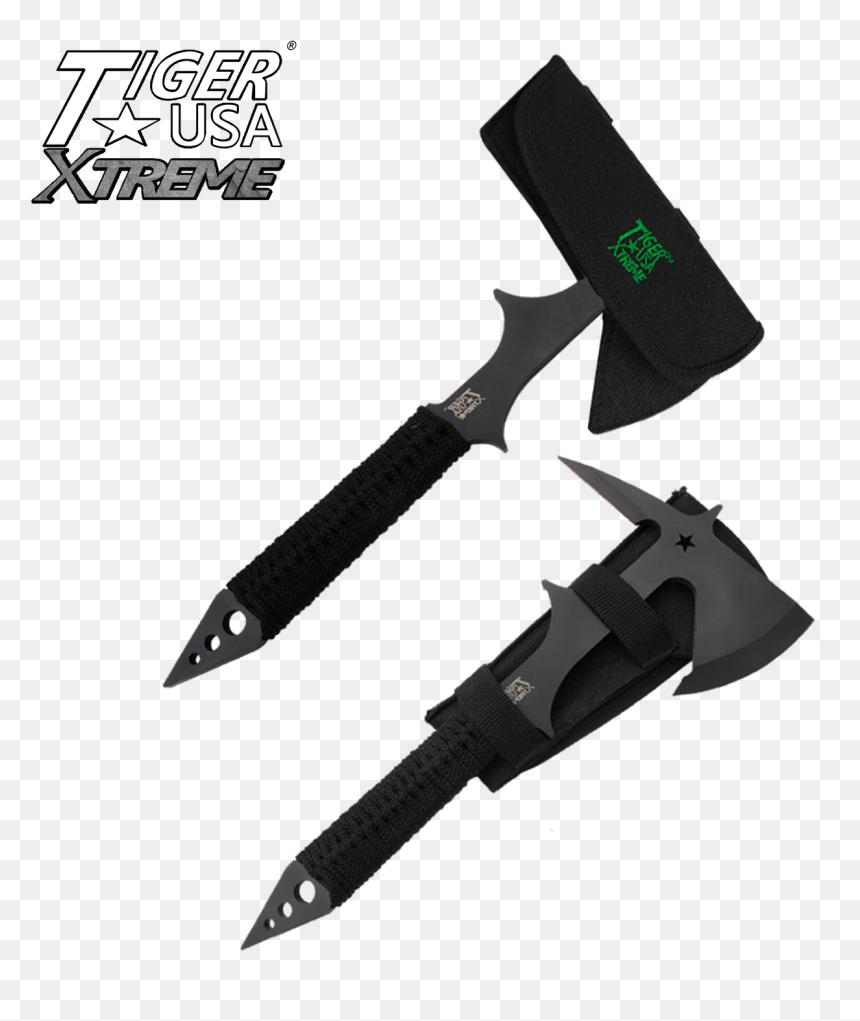 Xtreme Battle Tomahawk Military Tactical Axe, , Panther - Serrated Blade, HD Png Download - tomahawk png