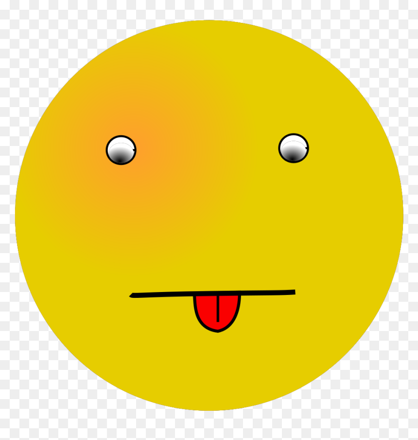 Smiley With Tongue Out Svg Clip Arts - Smiley, HD Png Download - smiley face .png