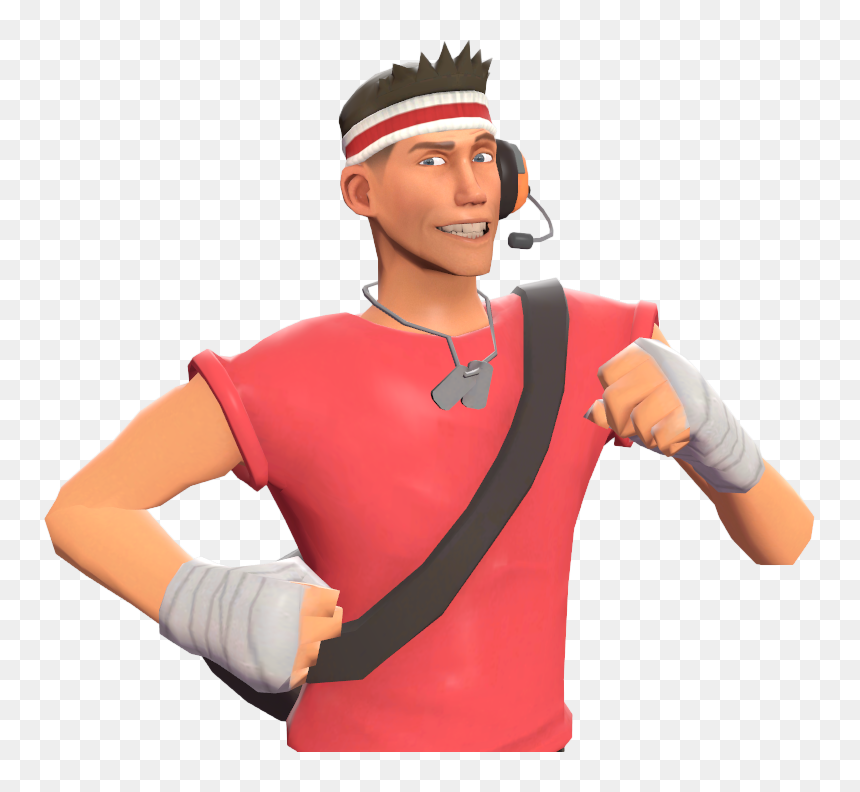 Скачать Картинку Скаута Из Team Fortress, HD Png Download - tf2 spy png