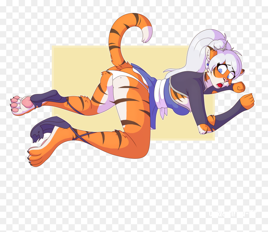 Cmsn - Striped - Cartoon, HD Png Download - weiss schnee png