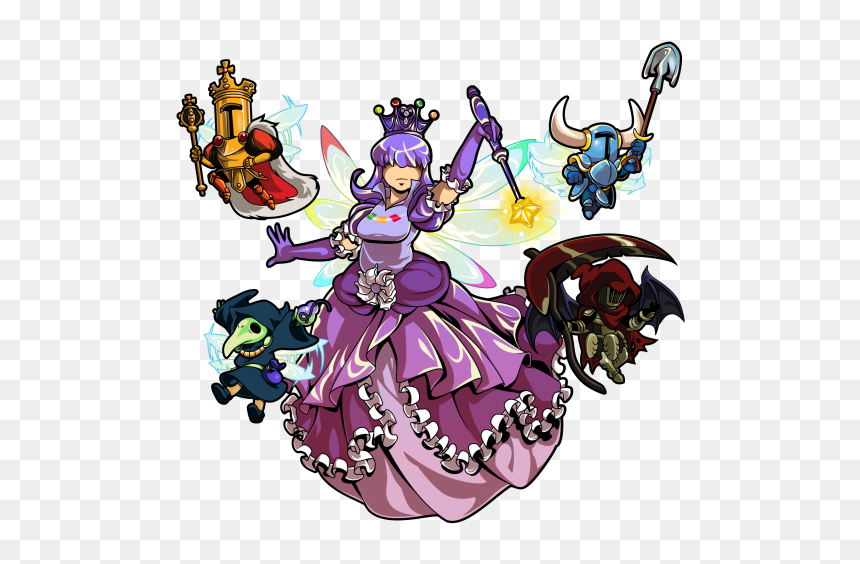 Shovel Knight Madame Meeber, HD Png Download - amiibo logo png