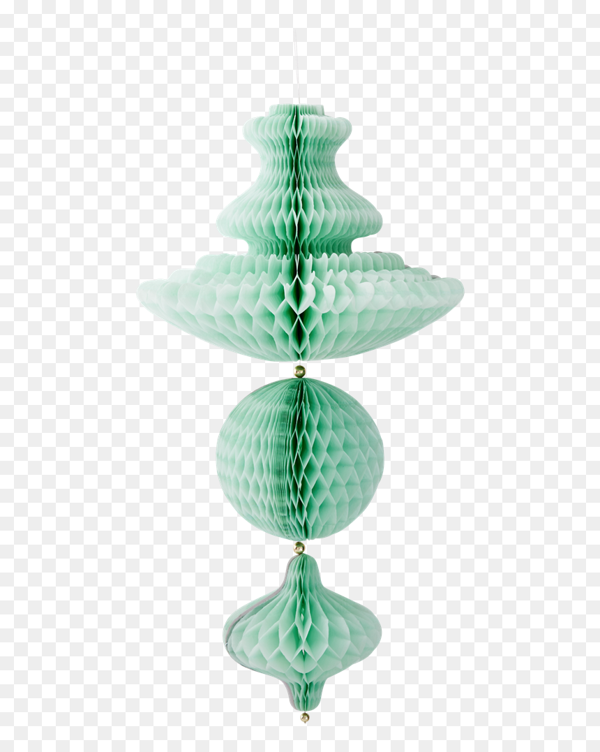 Hanging Honeycomb Paper Decorations, HD Png Download - hanging ornament png