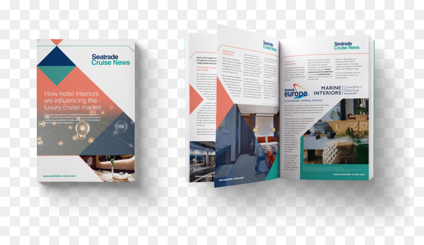 How Hotel Interiors Are Influencing The Luxury Cruise - Brochure, HD Png Download - cruise png