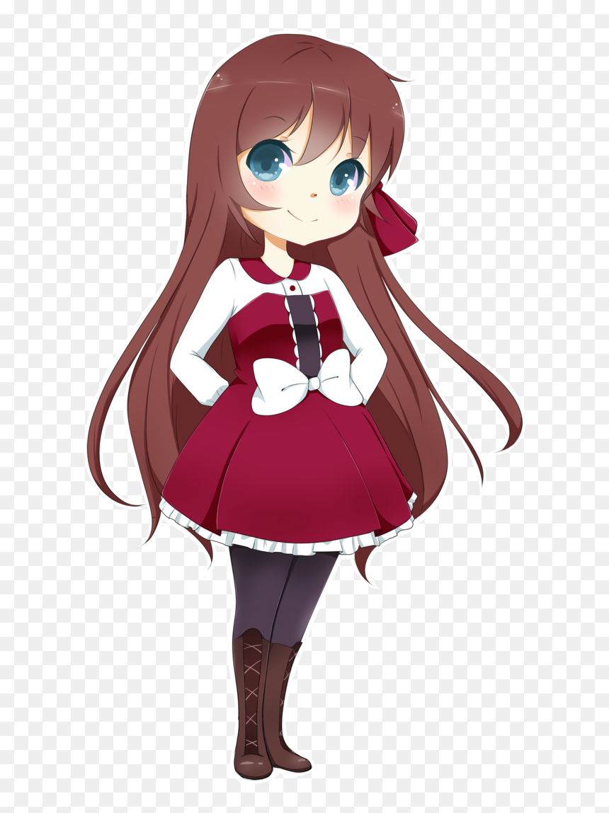 Thumb Image - Sad Girl Cartoon Png, Transparent Png - cute chibi png