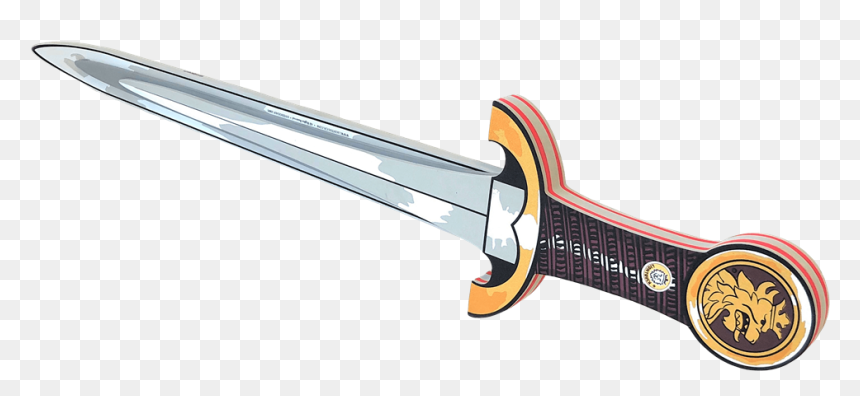 Noble Knight Sword, Red - Sword, HD Png Download - knight sword png