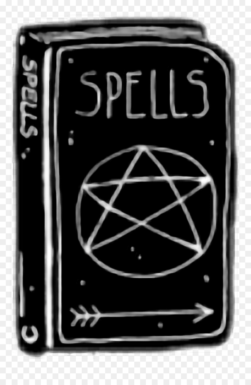 #book #spell #witchcraft - Illustration, HD Png Download - spell book png