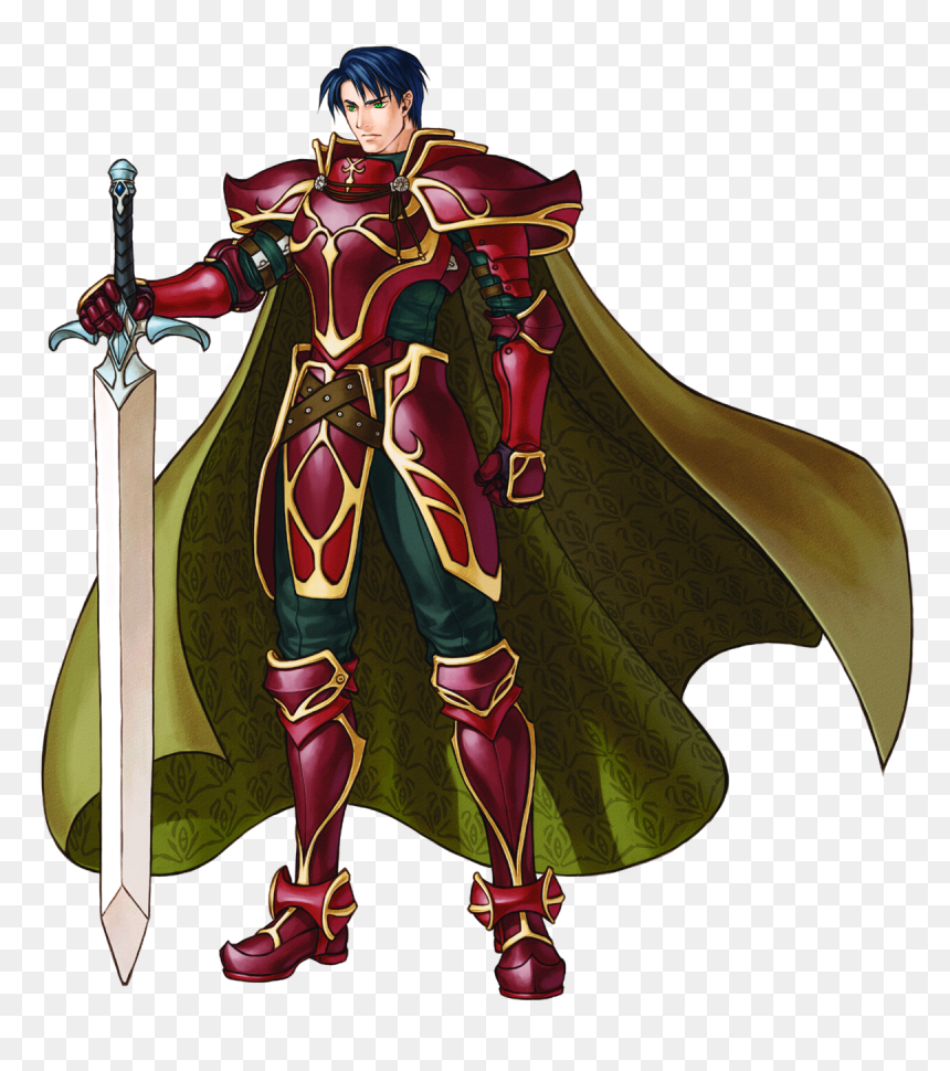 Fire Emblem Zelgius, HD Png Download - knight sword png