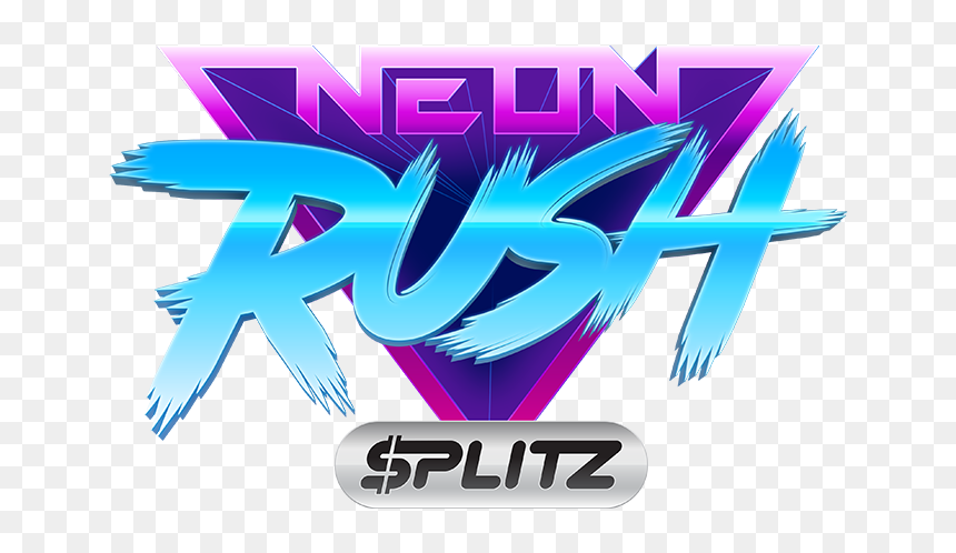 Neon Rush Splitz Slot, HD Png Download - neon lines png