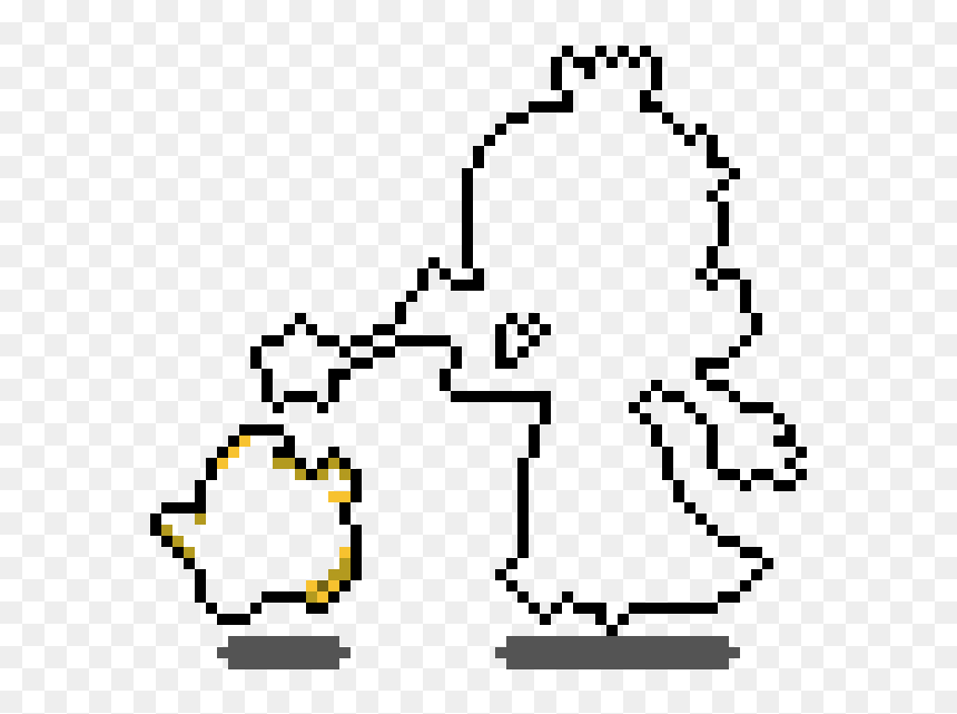 Cute Pixel Cat Gifs, HD Png Download - rosalina png