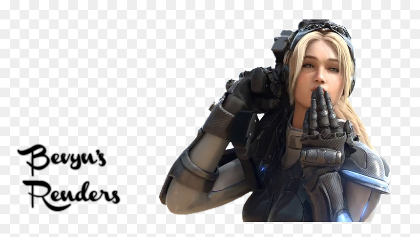 Starcraft Png Transparent Image - Nova Blow Kiss Gif, Png Download - starcraft png
