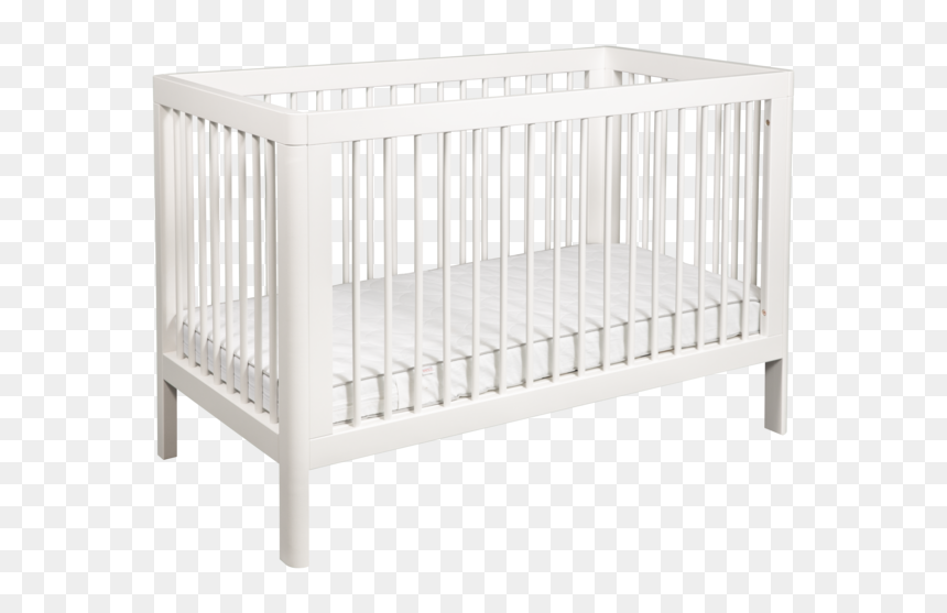 Troll Aaron Crib White 2, HD Png Download - bed.png