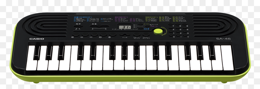 Casio Sa-46 - Casio Sa 46 Mini Keyboard, HD Png Download - musically crown png