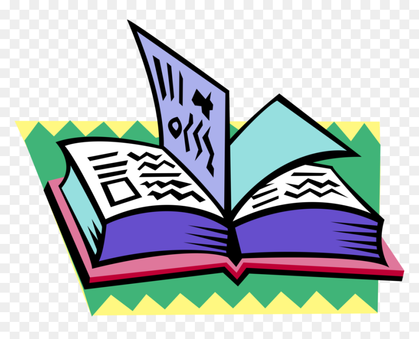 Vector Illustration Of Holy Bible Book Product Of Divine - Open Your Exercise Book, HD Png Download - bible vector png