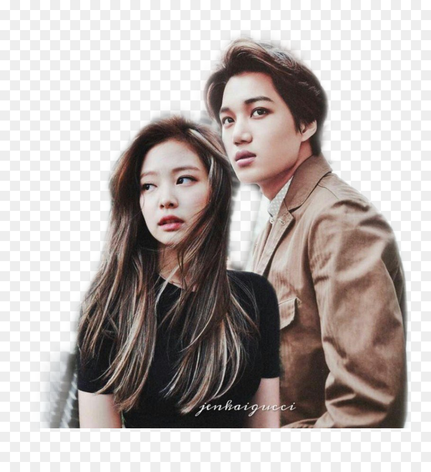 I Still Ship Them Dont Judge Me - Blackpink Aesthetic Photo Jennie, HD Png Download - exo kai png