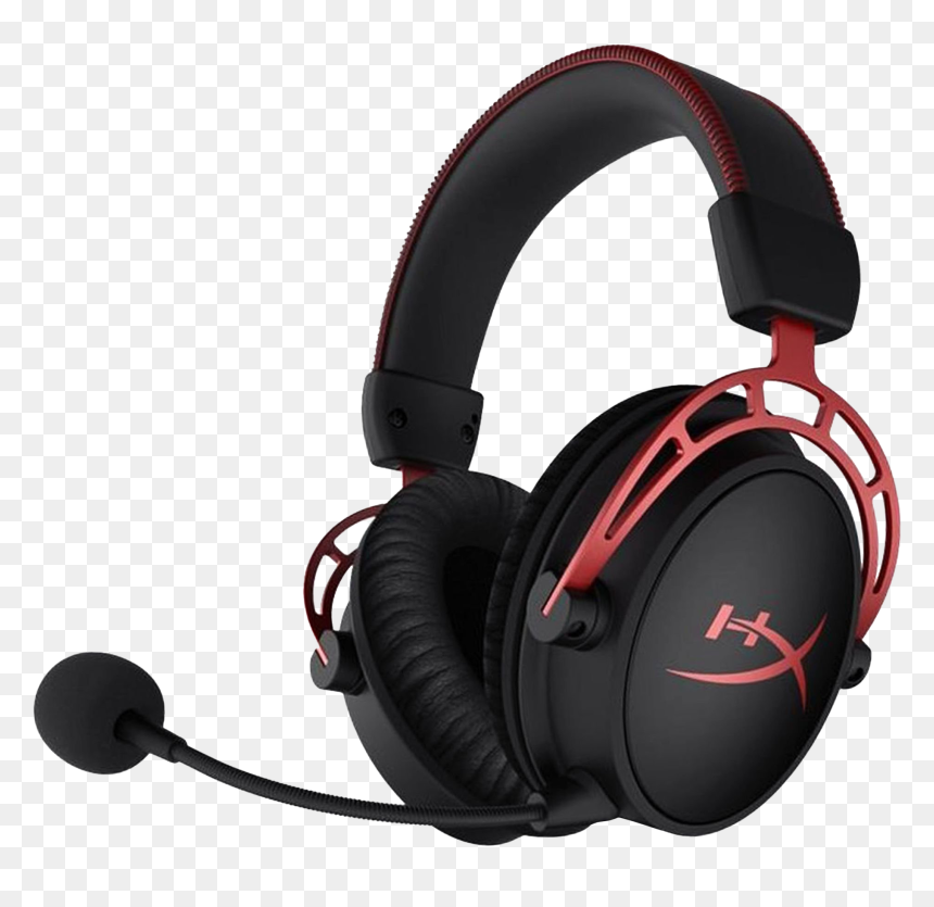 Gaming Headphones Png Image File - Hyperx Cloud Alpha S, Transparent Png - headphones.png