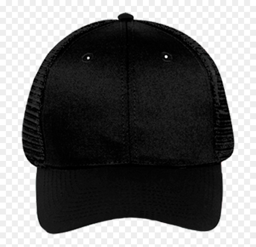 Baseball Hat Back Clipart Black And White Clip Freeuse - Black Trucker Hat Png, Transparent Png - trucker hat png