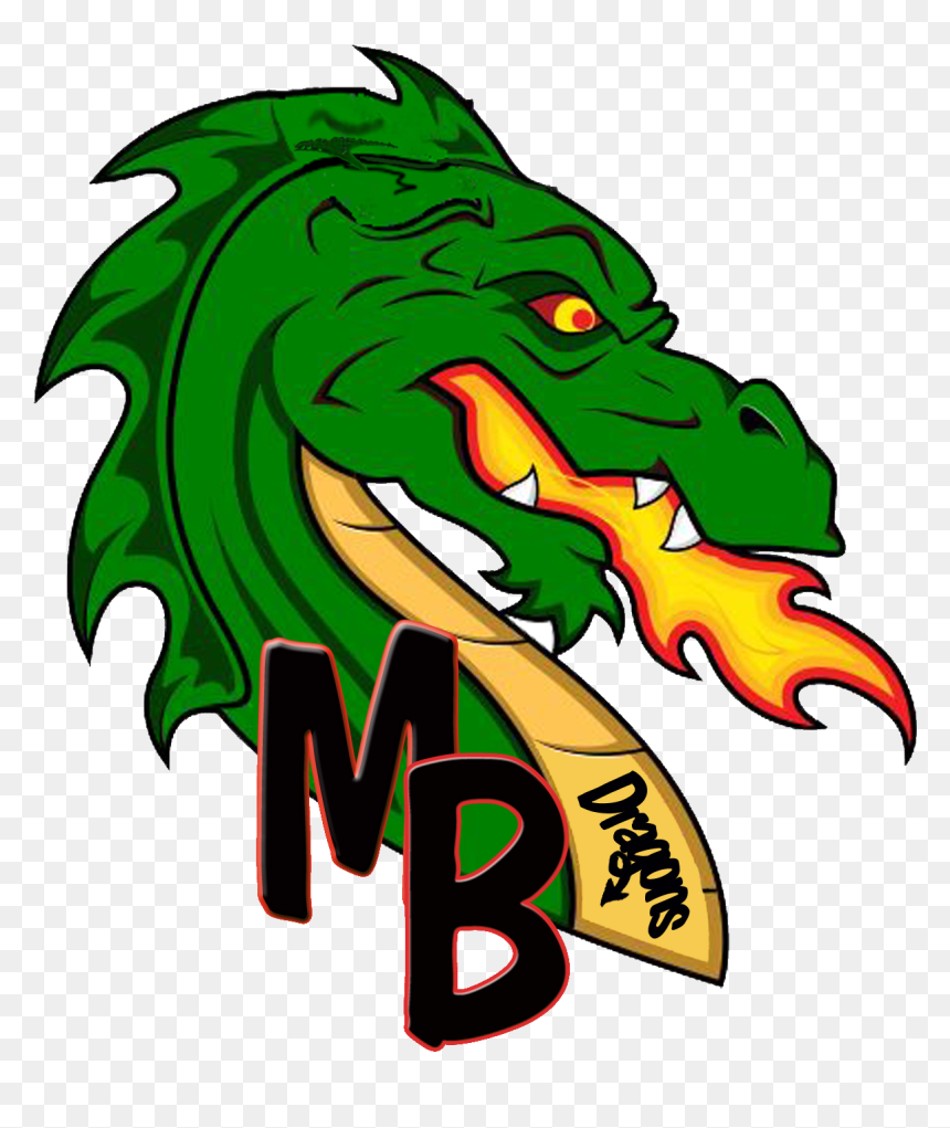 Transparent Dragon Mascot Clipart - Mid Buchanan Dragons, HD Png Download - buchanans png