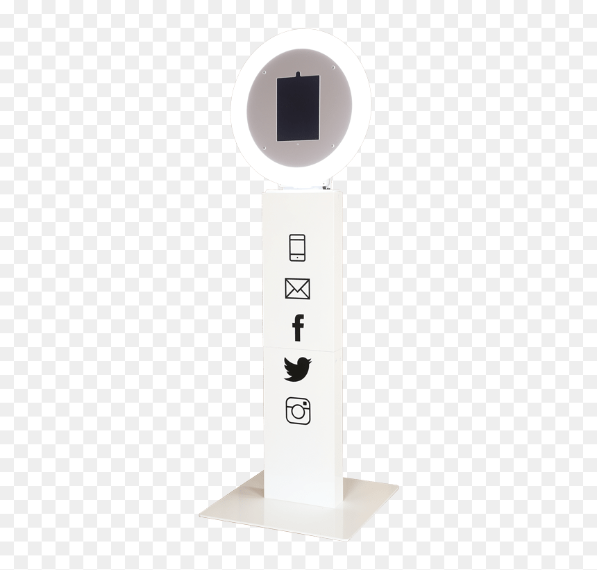 White Mobibooth Aura Masked 72dpi Min - Photo Booth, HD Png Download - photo heart booth png