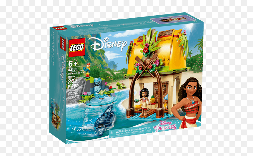 Lego Moana Island Home, HD Png Download - moana png transparent