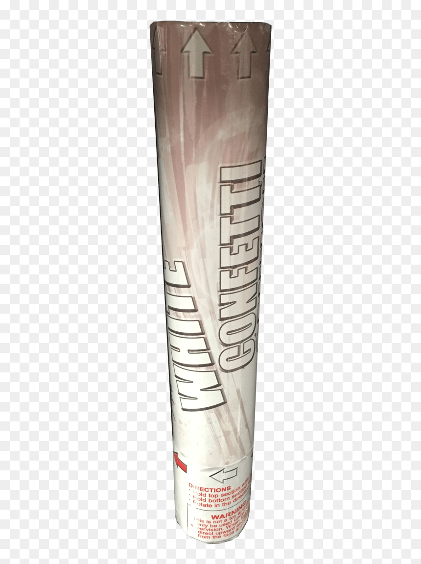 Confetti Cannon White - Vase, HD Png Download - white confetti png