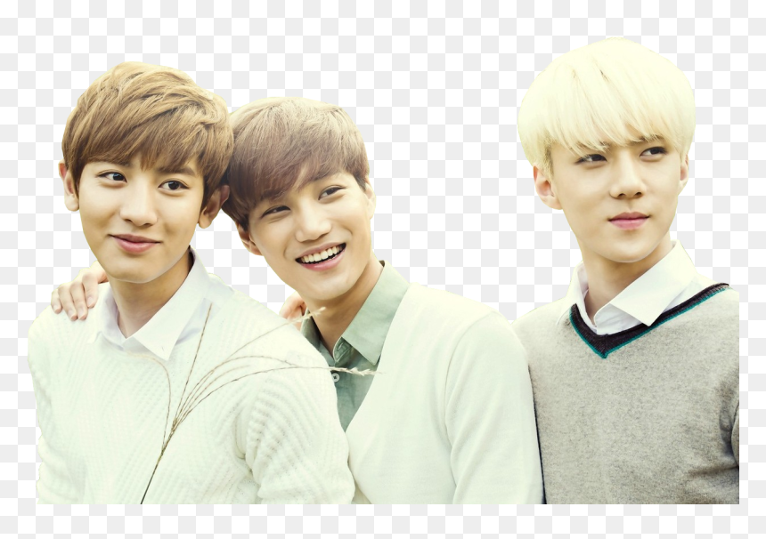 Exo Naturerepublic Chanyeol Kai Sehun - Exo Sehun Chanyeol Kai, HD Png Download - exo kai png