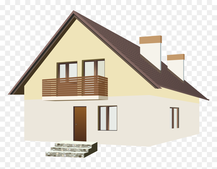 House Png Clip Art - Clip Art, Transparent Png - house roof png