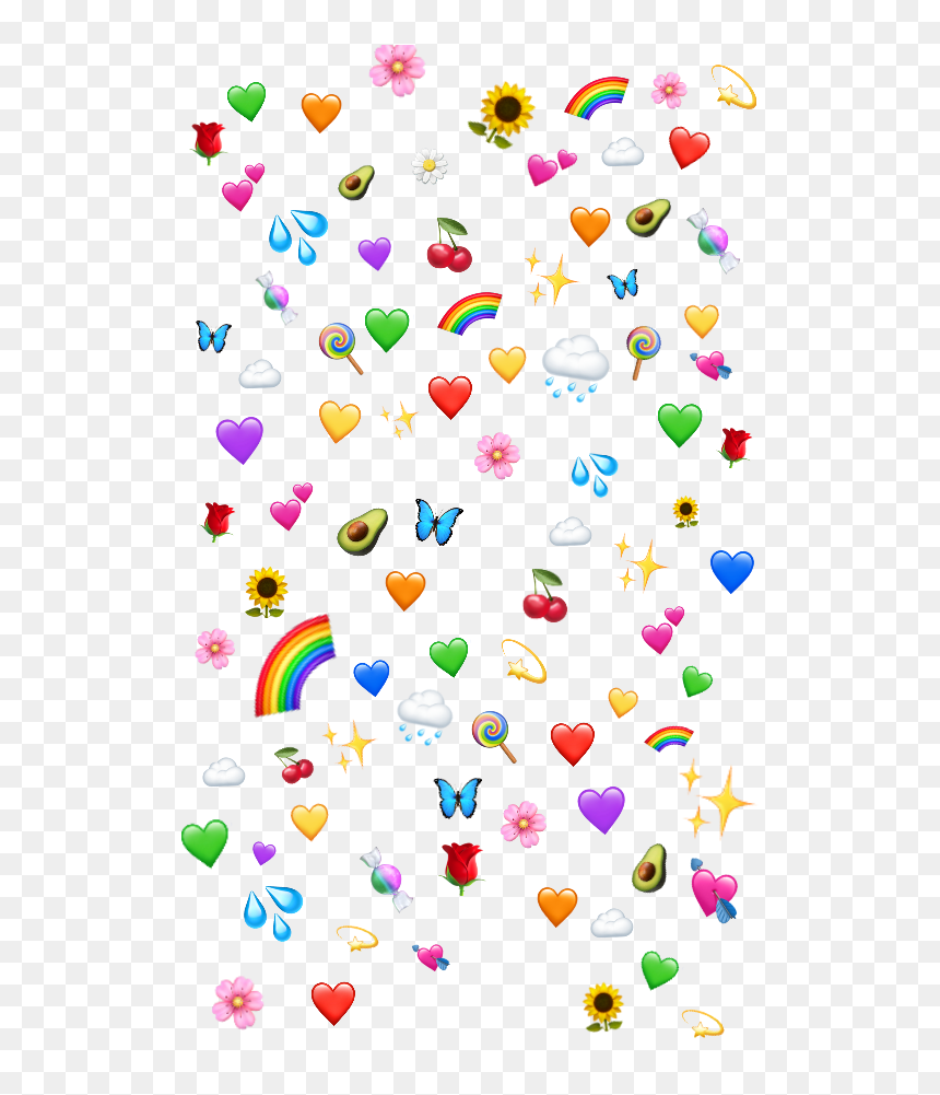 #heart #wholesome #emojis #emojiheart #hearts #stars - Cute Emoji Lock Screens, HD Png Download - check emoji png