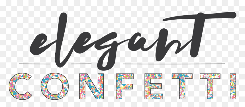 Calligraphy, HD Png Download - white confetti png