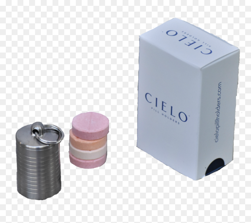 Cielo Stainless Steel Glucose Tab Holder - Box, HD Png Download - glucose png
