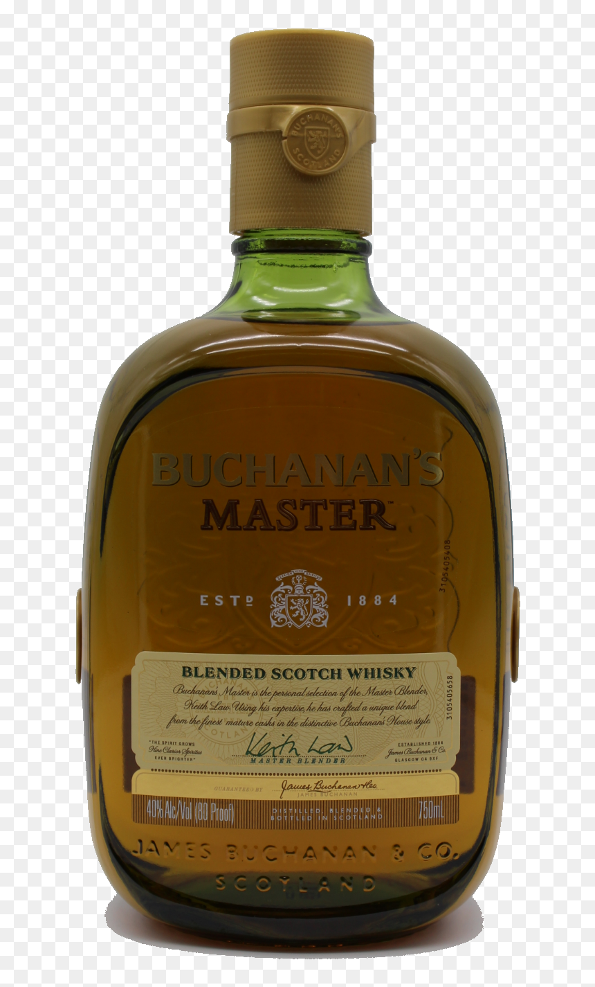 Glass Bottle, HD Png Download - buchanans png