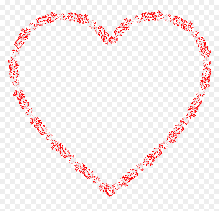 Flourish Heart Clip Arts - Vector, HD Png Download - small heart png