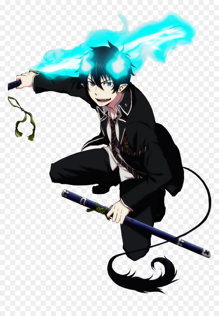 Rin Okumura Png Vector, Clipart, Psd - Demon Rin Blue Exorcist, Transparent Png - rin okumura png