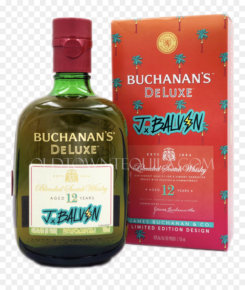 Buchanans Deluxe J Balvin 12 Year Limited Edition Scotch, HD Png Download - buchanans png