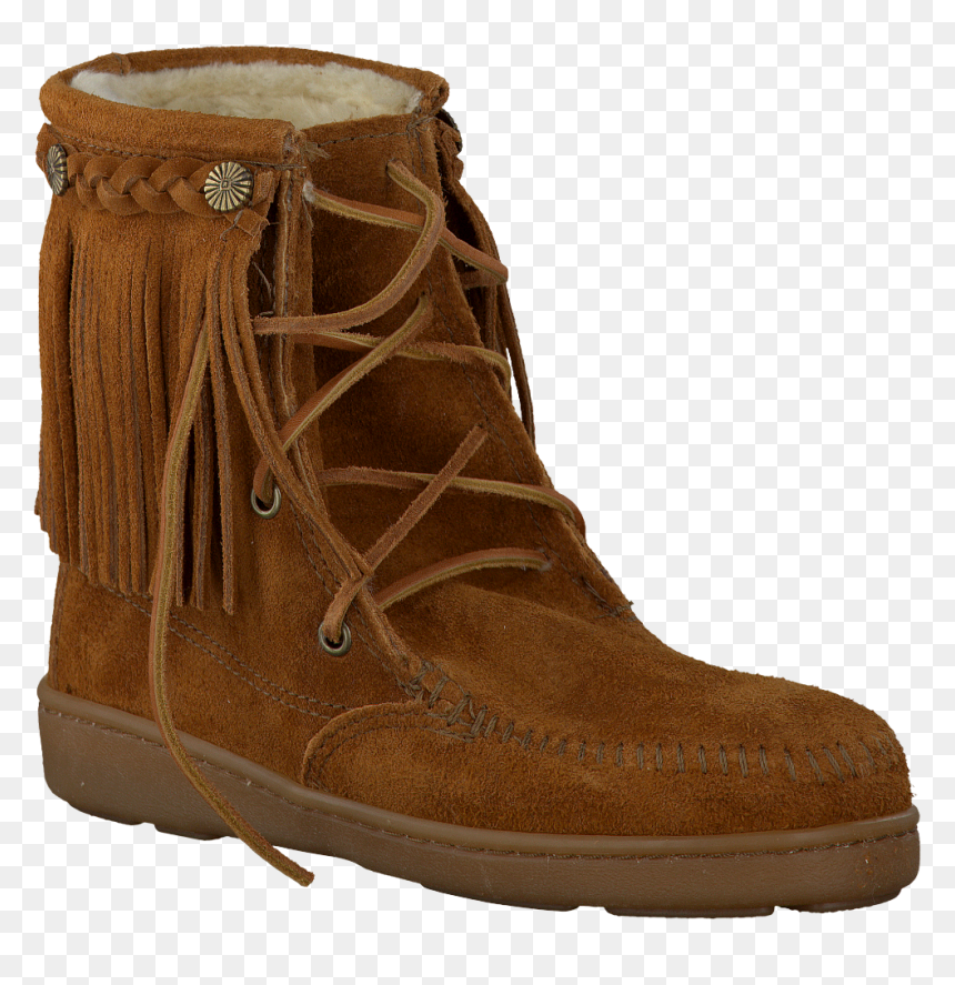 Minnetonka Enkelboots Pile Lined Tramper Boot - Work Boots, HD Png Download - pile of snow png