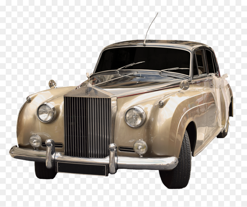 Rolls Royce Png File - Coches Rolls Royce Antiguos, Transparent Png - rolls royce logo png