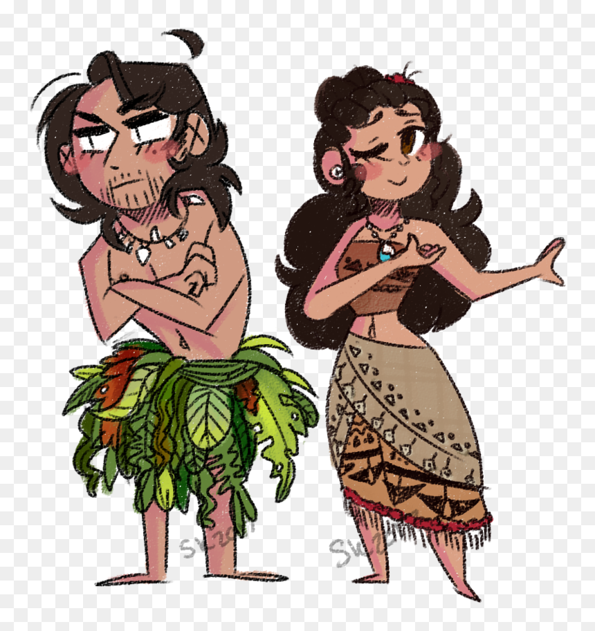 Have A Moana Hamilton Au Where Alexander Is A Scrawny - Hamilton Moana Au, HD Png Download - maui moana png