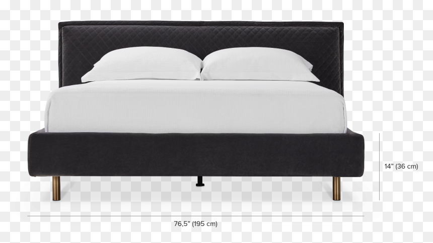 "
 Class="image Lazyload - Bed Frame, HD Png Download - bed.png