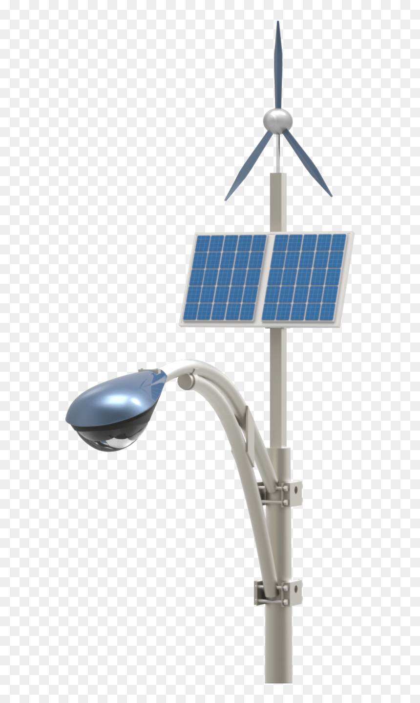 Solar Street Light Png - Wind Turbine, Transparent Png - shower head png