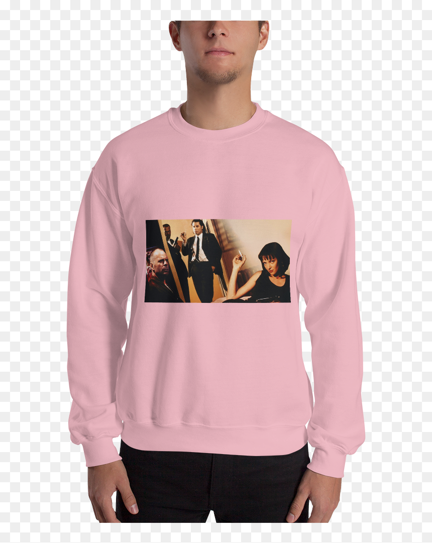 Unisex Pulp Fiction Sweatshirt - Sweater, HD Png Download - pulp fiction png