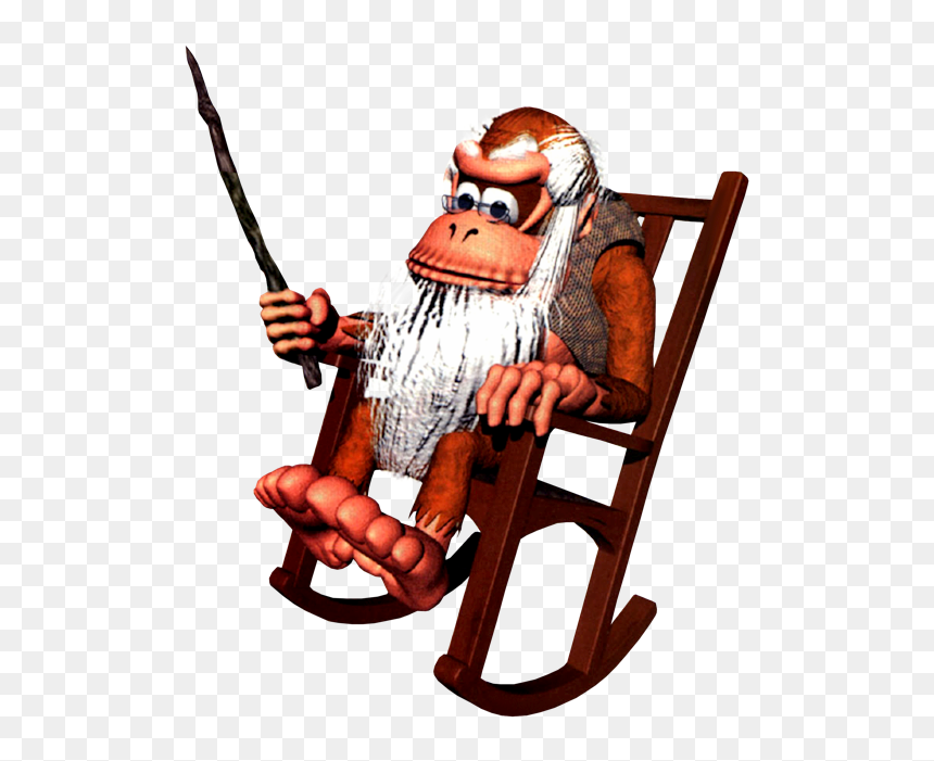 Donkey Kong Country Cranky, HD Png Download - kong png