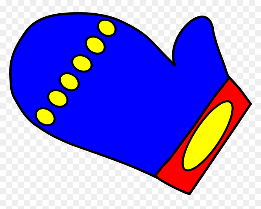 Mittens Clipart Snow Mitten Graphics Illustrations - Mitten Clip Art, HD Png Download - snow vector png